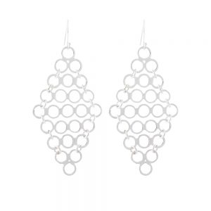 Silver Toss Earrings - Sterling Silver 925