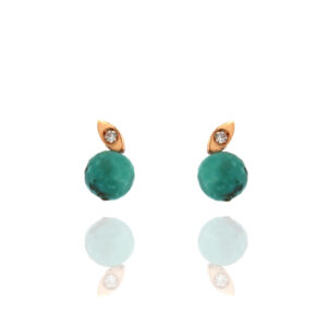 Amour Turquoise Studs