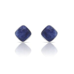 Aziza Earrings Sodalite