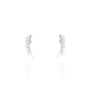 Crystal Wing Earrings