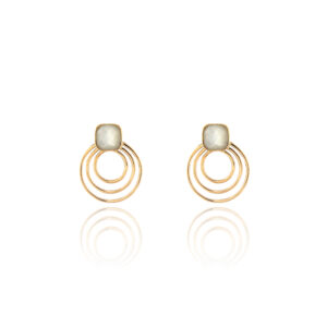 Concordia Earrings 14k Yellow Gold