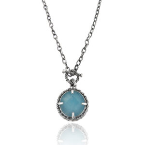 Diana Necklace Chalcedony