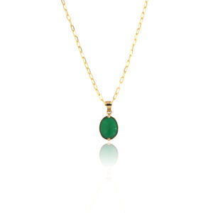 Elizabeth Necklace14k Emerald Small