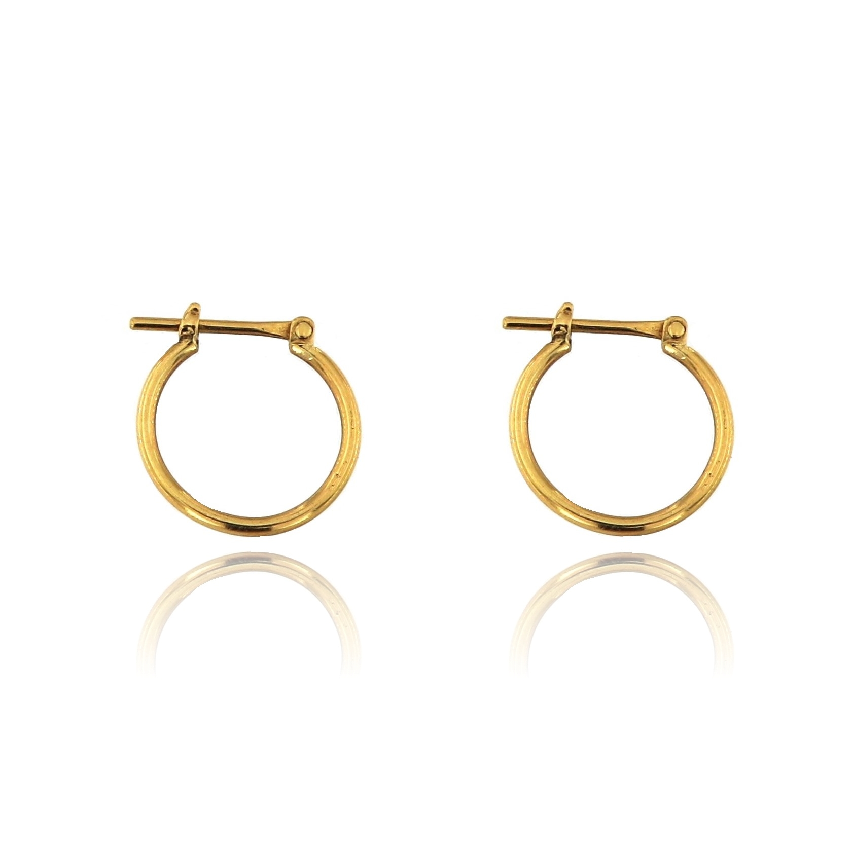 Olympia 18k Gold Earrings - Image 2