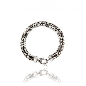 Mens Sterling Silver Bracelet