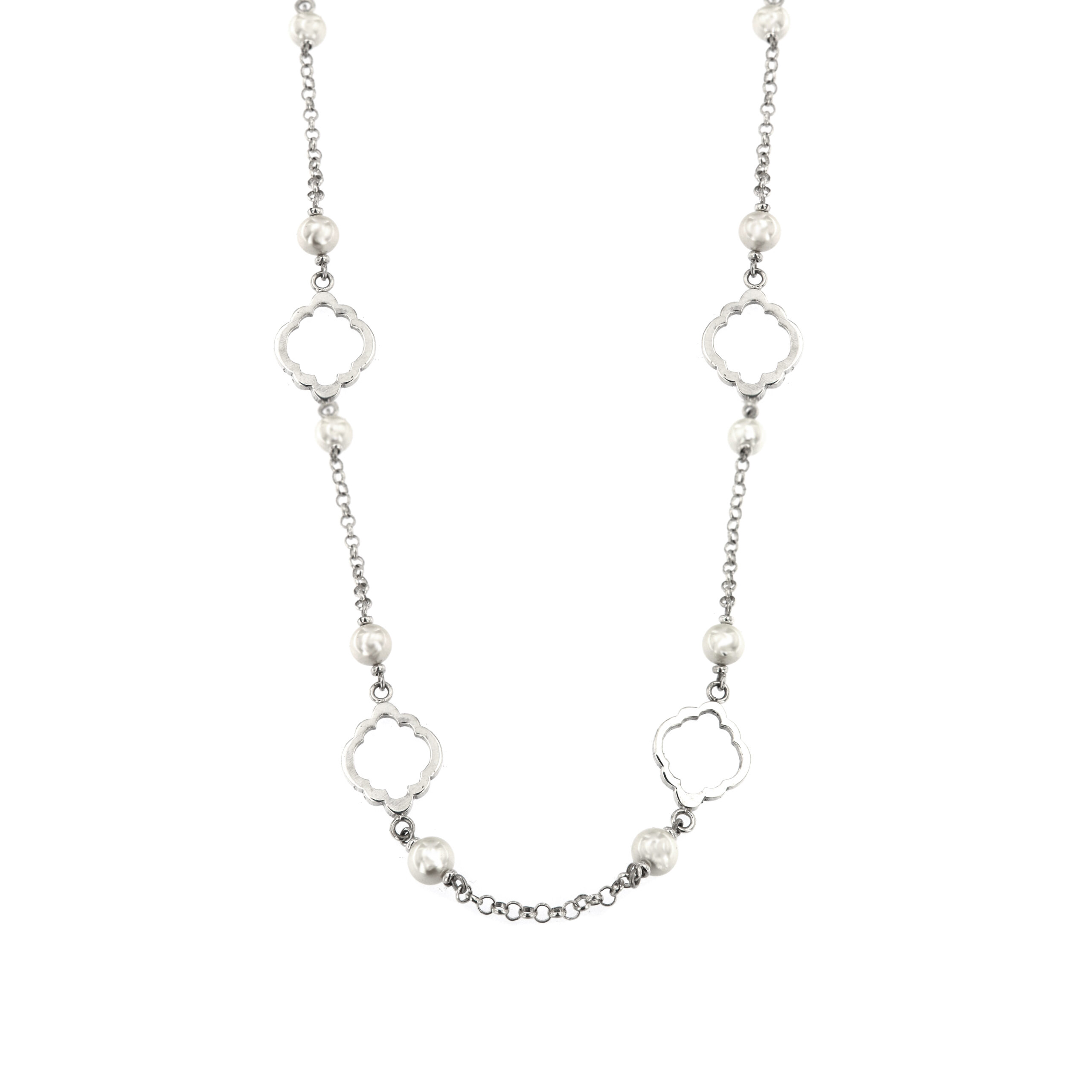Zara Necklace with Pearls